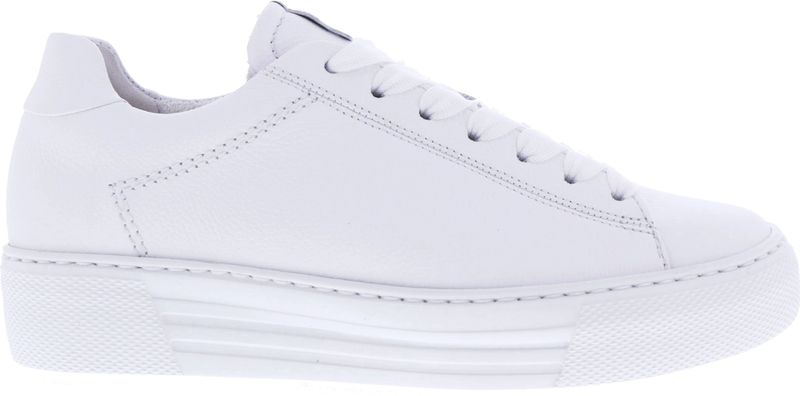 Gabor Dames Sneakers | Wit | Leer | 46.460.50 | 55215W231 | Gaborshoes