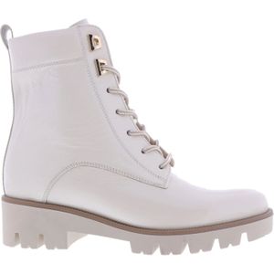 Gabor Dames Enkellaarsjes | Wit | Lak | 72.055.90 | 58201W242 | Gaborshoes