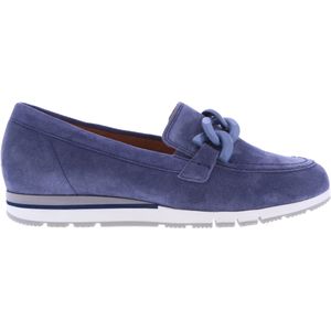 Gabor Dames Instappers | Blauw | Suede | 42.415.26 | 56704G241 | Gaborshoes