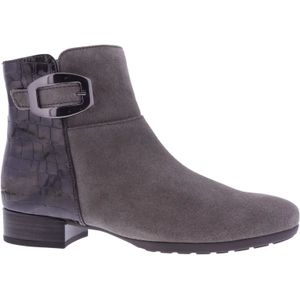 Gabor Dames Enkellaarsjes | Taupe | Leer | 52.714.30 | 58215D242 | Gaborshoes