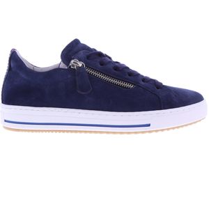 Gabor Dames Sneakers | Blauw | Leer | 46.518.36 | 55224F241 | Gaborshoes