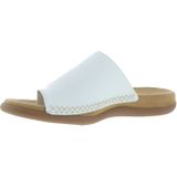 Gabor Dames Slippers | Wit | Leer | 03.700.21 | 50202W201 | Gaborshoes