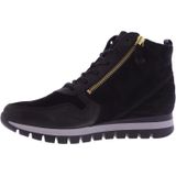 Gabor Dames Sneakers | Zwart | Suede | 56.455.87 | 55233A242 | Gaborshoes