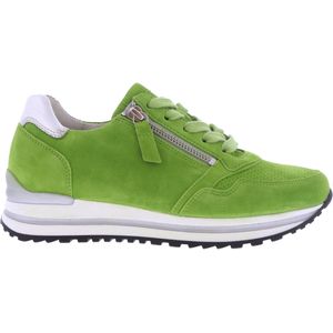 Gabor Dames Sneakers | Groen | Suede | 46.528.34 | 55236H241 | Gaborshoes