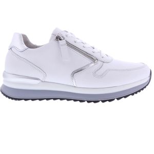 Gabor Dames Sneakers | Wit | Leer | 46.548.50 | 55225W241 | Gaborshoes