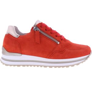 Gabor Dames Sneakers | Oranje | Suede | 46.528.03 | 55236N241 | Gaborshoes