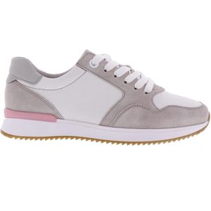 Gabor Dames Sneakers | Wit | Suede | 23.483.12 | 53212W231 | Gaborshoes