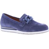 Gabor Dames Instappers | Blauw | Suede | 42.415.26 | 56704G241 | Gaborshoes