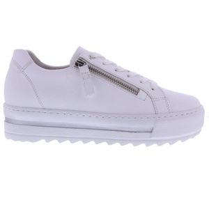 Gabor - Dames Sneakers - Wit - Leer - Gabor Comfort