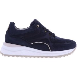 Gabor Dames Sneakers | Blauw | Leer | 26.596.46 | 55208F231 | Gaborshoes