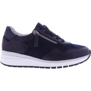 Gabor Dames Sneakers | Blauw | Leer | 46.308.66 | 55261F241 | Gaborshoes