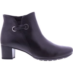 Gabor Dames Enkellaarsjes | Zwart | Leer | 32.827.57 | 58724A232 | Gaborshoes