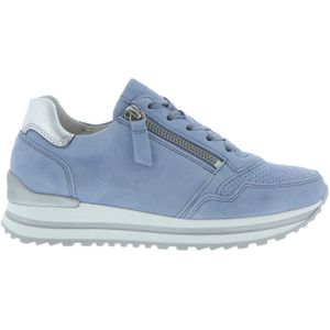 Gabor Dames Sneakers | Blauw | Leer | 66.528.86 | 55236G251 | Gaborshoes