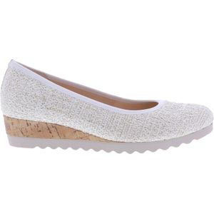 Gabor - 62.641.62 - Ballerina - Creme-Goud - Synthetisch - Comfort Lijn