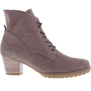 Gabor Dames Enkellaarsjes Enkellaarsjes Enkellaarsjes-hoge-hak | Beige | Nubuck | 36.605.40 | 58735E232 | Gaborshoes