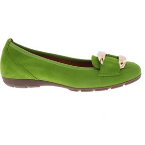 Gabor Dames Instappers | Groen | Suede | 44.166.11 | 54701H241 | Gaborshoes