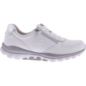 Gabor Dames Sneakers | Wit | Leer | 66.968.51 | 55281W231 | Gaborshoes