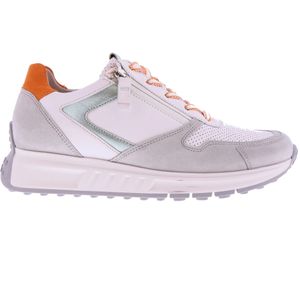 Gabor Dames Sneakers | Wit | Leer | 46.428.64 | 55216W241 | Gaborshoes