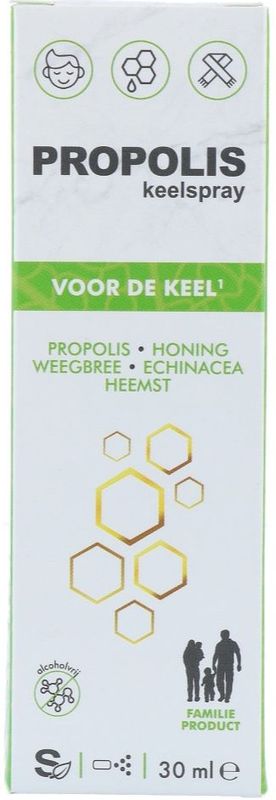 Soria Natural - Propolis Keelformule - Keelspray - 30 ml - Propolis en Honing