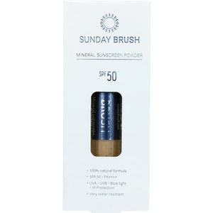 Sunday Brush Mineral Sunscreen Powder SPF50 Medium