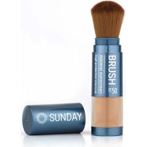 Sunday Brush Mineral Sunscreen Powder SPF50 Medium
