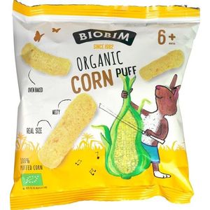 Biobim Organic Corn Puff 6+