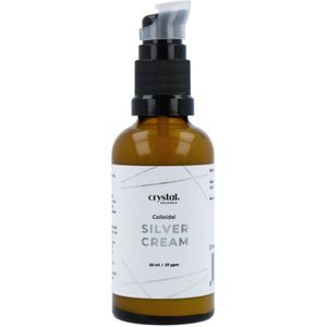 Crystal - Colloidaal Zilver Creme - Wondontsmetter - Kleurloos - Huidverzorgend