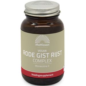 Mattisson HealthStyle Rode Gist Rijst Complex Capsules