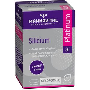 MannaVital Silicium Platinum Vega Capsules