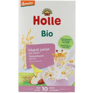 Holle Bio Muesli Junior Met Fruit Zonder Melk 10 Maanden