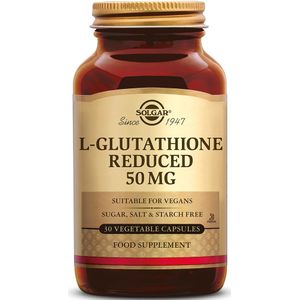Solgar - L-Glutathione Reduced - 50 mg - 30 Capsules