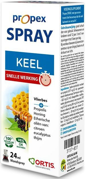 Ortis - Propex Keel Spray - Vlierbes - 30ml
