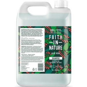 Faith in Nature - Aloë Vera - Shampoo - Navulverpakking - 5 Liter