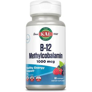 Kal Vitamine B-12 Methylcobalamin 1000MCG Tabletten