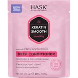 Hask - Keratin Protein Smoothing Deep Conditioner - 50ml - Haarverzorging