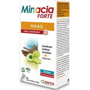 Ortis - Minacia Forte - Spijsvertering Drinkgel - Frambozen - 12 Sticks