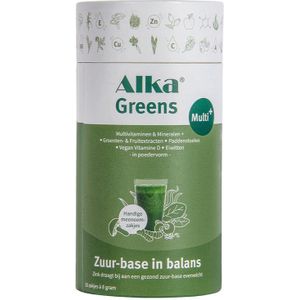Alka Greens Multi+ - Zakjes - 10 Stuks - 100% Plantaardig - Multivitaminen