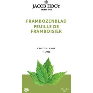 Jacob Hooy Frambozenblad Theezakjes
