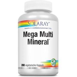 Solaray Mega Multi Mineral Capsules