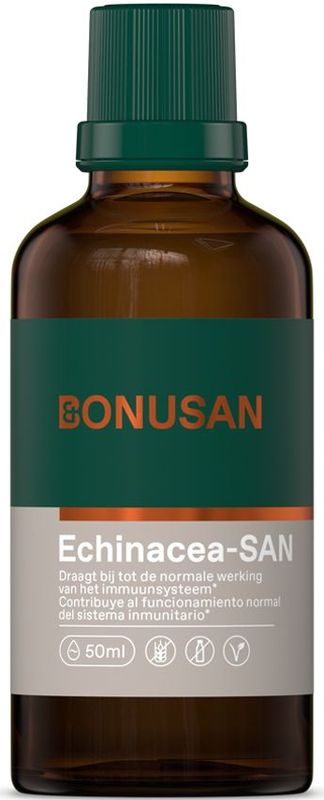 Bonusan - Echinacea-SAN Druppels - 50 ml - Natuurlijk Alcoholextract