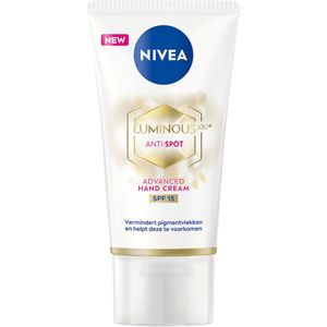 NIVEA Luminous630 Anti Spot Handcreme Anti Pigment - Hand Care - Voor jonger ogende handen - 50 ML