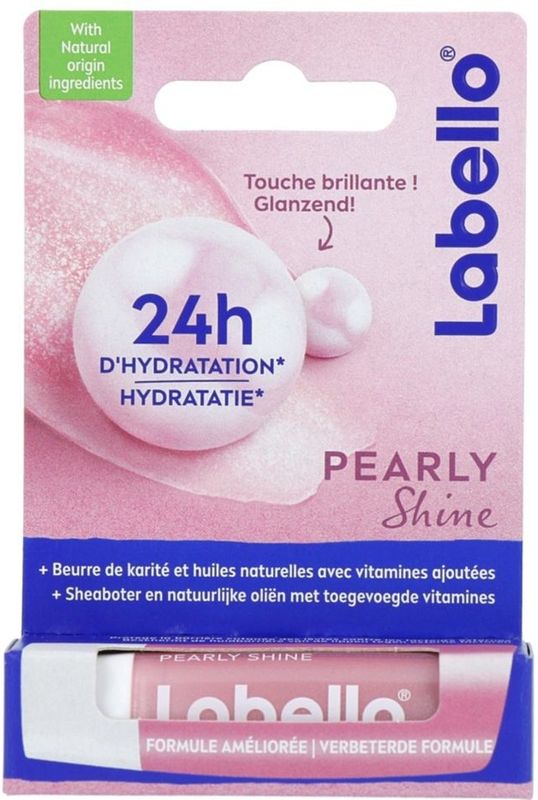 Labello Lippenbalsem Blister Pearly Shine