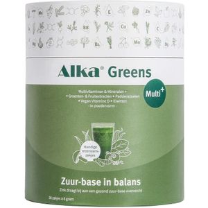 Alka Greens Multi+ - Zakjes - 60 Stuks - Plantaardige Multivitaminen