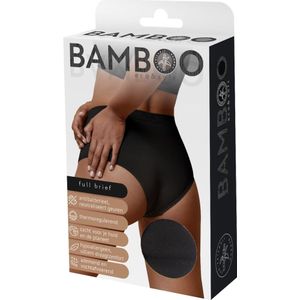 Naproz Bamboo Full Brief Zwart XL