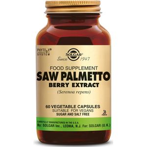 Solgar Saw Palmetto (Zaagpalm) Berry Extract Capsules