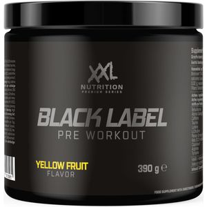 XXL Nutrition Black Label Pre-workout - Yellow Fruit