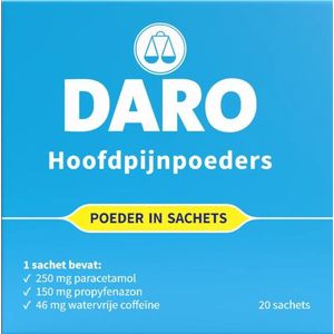 Daro Hoofdpijnpoeders