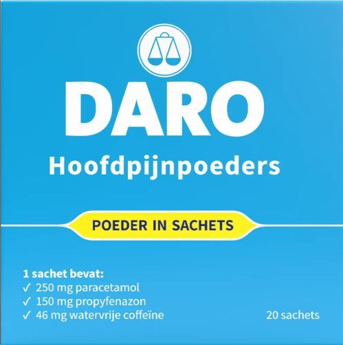 Daro Hoofdpijnpoeders