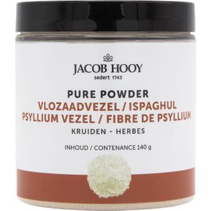 Jacob Hooy Pure Powder Vlozaadvezels Poeder