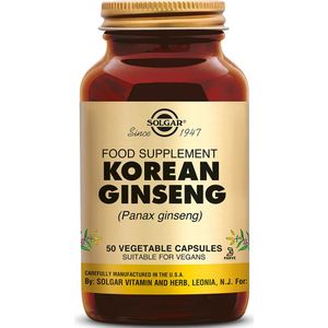 Solgar Ginseng Korean Capsules